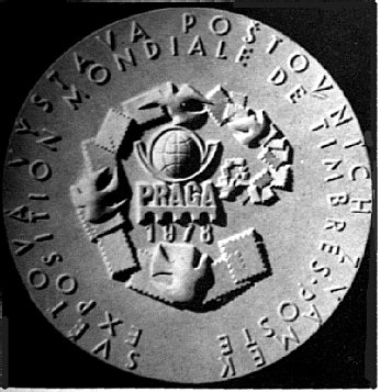 Vstavn medaile Praga 78